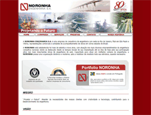 Tablet Screenshot of noronha.com